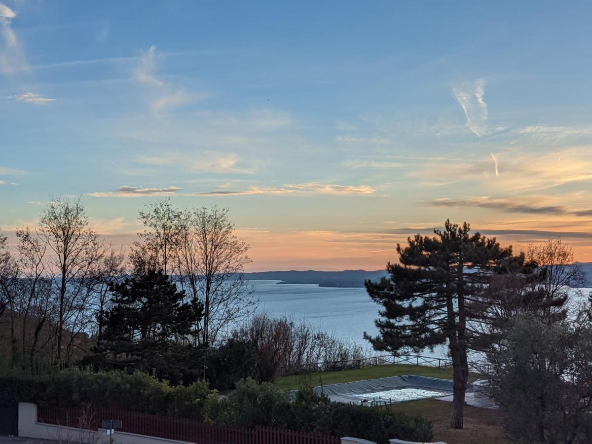 Garda Panoramic House Lejlighed Albisano Eksteriør billede