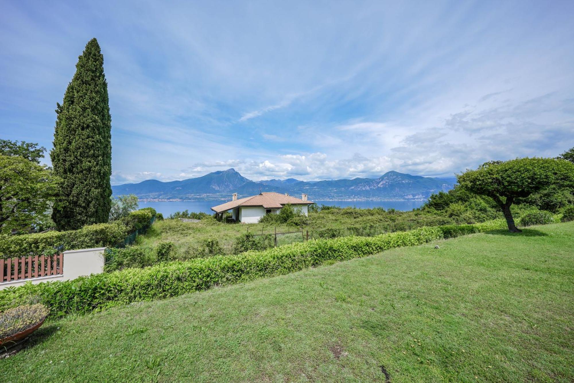 Garda Panoramic House Lejlighed Albisano Eksteriør billede