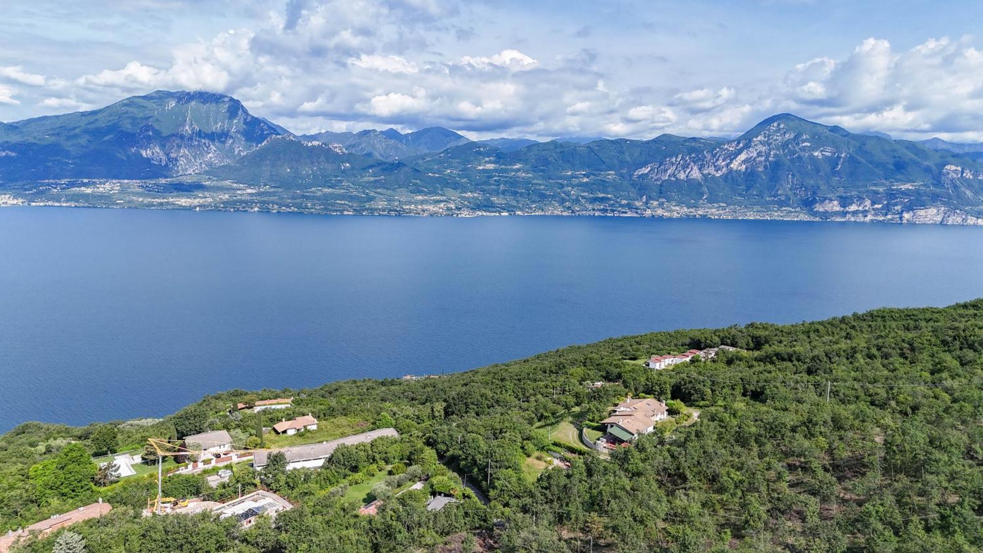 Garda Panoramic House Lejlighed Albisano Eksteriør billede